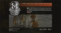 Desktop Screenshot of montgomerydistillery.com